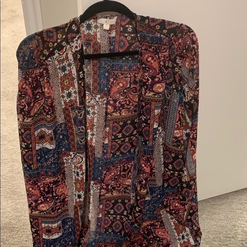 Blouse/shawl/cardigan